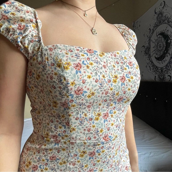 French Connection Floral Mini Dress - Picture 4 of 8